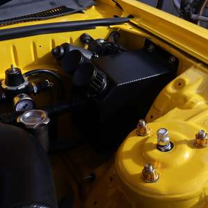 Mazda: Vinny Fab FD3S RX-7 Baffled Catch Can | 2.2 L ABS Pump Location Fit