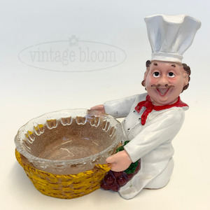 The Happy Chief with Bowl
