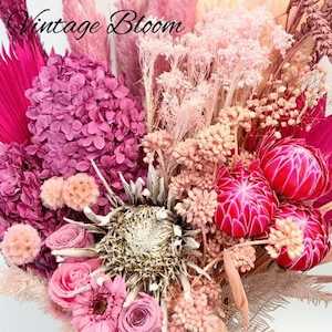 Dried Flower Arrangments: Preserved Arrangement Berry Bliss