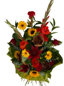 Flower Bouquets: Natural Funeral Spray