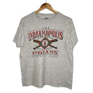 Mlb: The Indianapolis Indians Baseball Club T-Shirt (M)