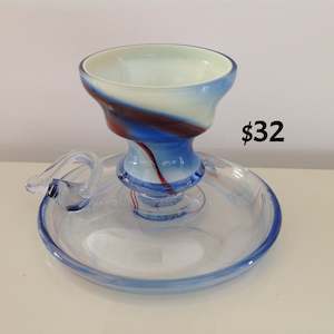 Art Glass Candlestick