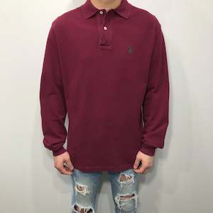 Polo Ralph Lauren Polo Shirt Long Sleeved (M)