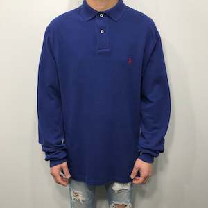 Polo Ralph Lauren Polo Shirt Long Sleeved (M)