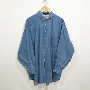 Tommy Hilfiger: Tommy Hilfiger Shirt Lion Crest Logo (XL/TALL)