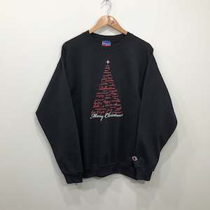 Champion: Champion Fleeced Sweatshirt Merry Christmas (M)