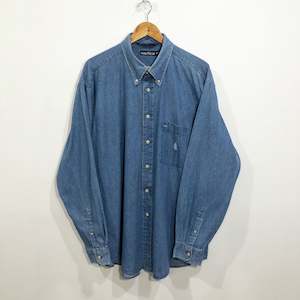 Nautica: Vintage Nautica Denim Shirt (XL/TALL)