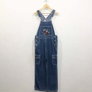 Disney: Vintage Warner Bros Denim Overalls 2000 Looney Tunes (W/S-M)