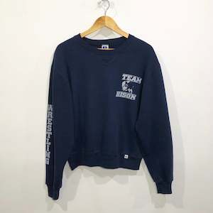Womens: Vintage Russell Sweatshirt Team Bison USA (W/M)