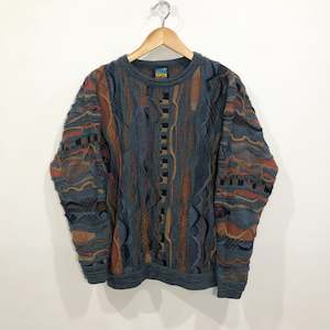 Knitwear: Vintage Emaroo Australia Wool Cable Knit Sweater (M/XS, W/M)