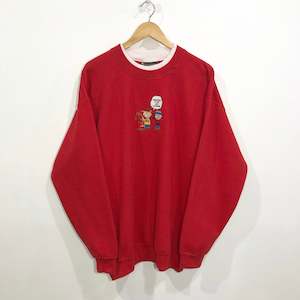 Vintage Peanuts Sweatshirt Christmas is the Joy of Giving (L)