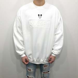 Staff Favourites: Vintage Disney Fleeced Sweatshirt Mickey (XL)