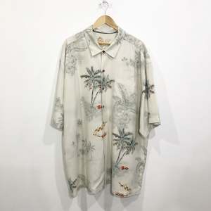 Tommy Bahama Hawaiian Shirt Christmas (4XL/TALL)