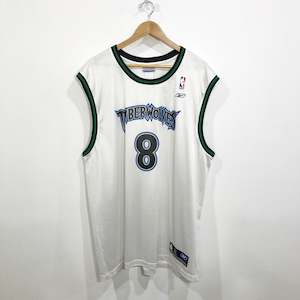 Nfl Nba Jerseys: Vintage Reebok NBA Jersey Minnesota Timberwolves (XL/TALL)