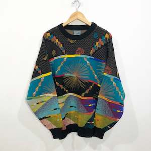 Knitwear: Vintage Geccu Australia Wool Knit Sweater (L)