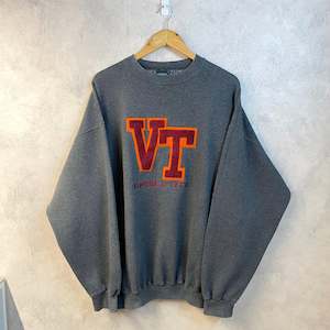 Vintage MV Sweatshirt Virginia Tech Uni (XL)