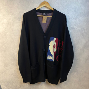 NBA Cotton Cashmere Knit Cardigan (L)