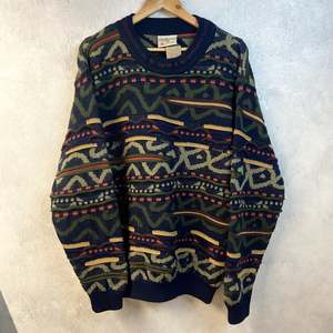 Vintage Geccu Australia Wool Cable Knit Sweater (L)