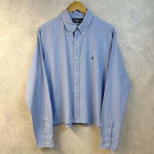 [REWORKED] Polo Ralph Lauren Cropped Shirt (L)