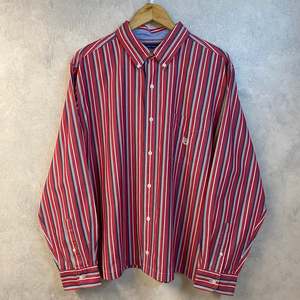 Button Up Shirts: [REWORKED] CHAPS Cropped Shirt (XL)