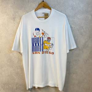 Vintage ONEITA T-Shirt NFL Superbowl XXII (2XL)