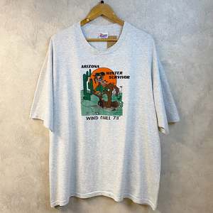 T Shirts: Vintage Hanes T-Shirt Arizona Golf (2XL)