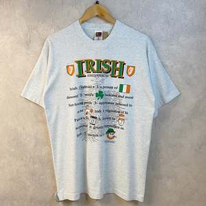 Vintage Fruit of the Loom T-Shirt Irish (M)