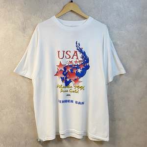 T Shirts: Vintage 1996 Atlanta Olympics VISA Official Sponsor (XL/BIG-2XL)