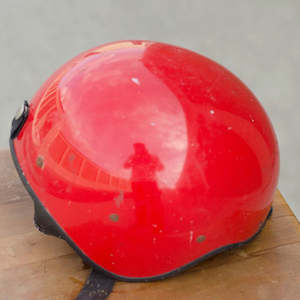 Vintagepickers Retro motorcycle helmet