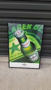 Vintage pickers  Brewerania Heineken Sign .