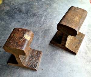 Funiture: Vintagepickers Railway Iron Pieces.