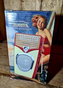 Vintagepickers Religious: Vintagepickers Transistor radio.