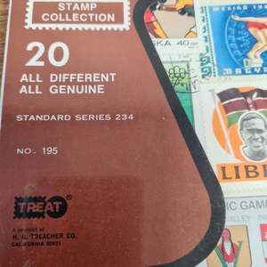 Vintagepickers,  Treat, Sports Olympic stamp Collection.