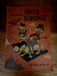 Vintagepickers vintage Uncle Scrooge comic