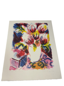 JILL HENRIOD ORIGINAL PROTEA OBTUSIFOLIA T/P SIGNED