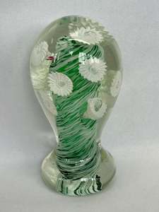 Glass: Murano Fratelli Toso 1960 Paperweight