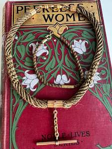 Curiosities 1: Antique Heirloom Hair Albert Pocket Watch Chain + Bracelet