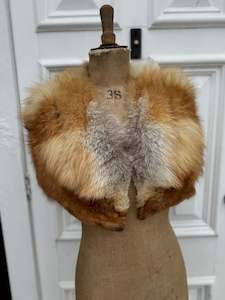 Vintage Furs: Stunning Antique Lewis Fur Fox Caramel Cape Size 8-10