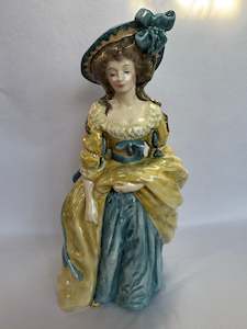 Porcelain: Vintage Royal Doulton Figurine - "Sophia Charlotte, Lady Sheffield" (HN3008)