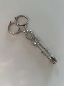 Wonderful Georgian Sterling Silver Tea Tongs