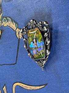 Costume Jewellery 1: Sterling Silver TLM Butterfly Dress Clip/Pendant