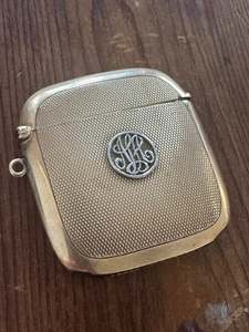 Vesta Case: A Pocket-Sized Masterpiece from the Golden Age of British Craftsmanship Asprey London 9ct Gold