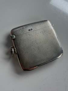 Vesta Case: Sterling Silver Asprey London Vesta Case
