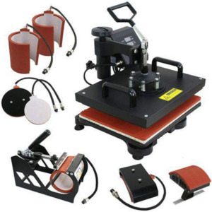 Products: New Digital 4 In 1 Heat Press Machine Combo - Vinyl Cutting