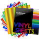 Holo Metallic HTV Sheets Pack