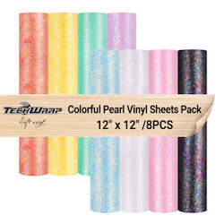 Bundles: Colourful Pearl Vinyl Sheets Pack