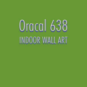 Oracal 638 Indoor: Lime Tree Green Indoor Vinyl