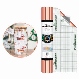 Teckwrap: Mirror Chrome Autumn Copper Adhesive Vinyl