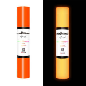 Neon Orange Glow In The Dark HTV
