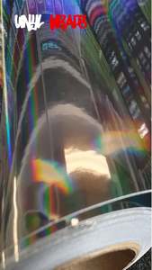 Premium Gloss Rainbow Chameleon Grey Vinyl Wrap